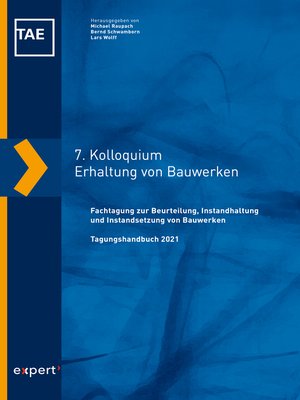 cover image of 7. Kolloquium Erhaltung von Bauwerken